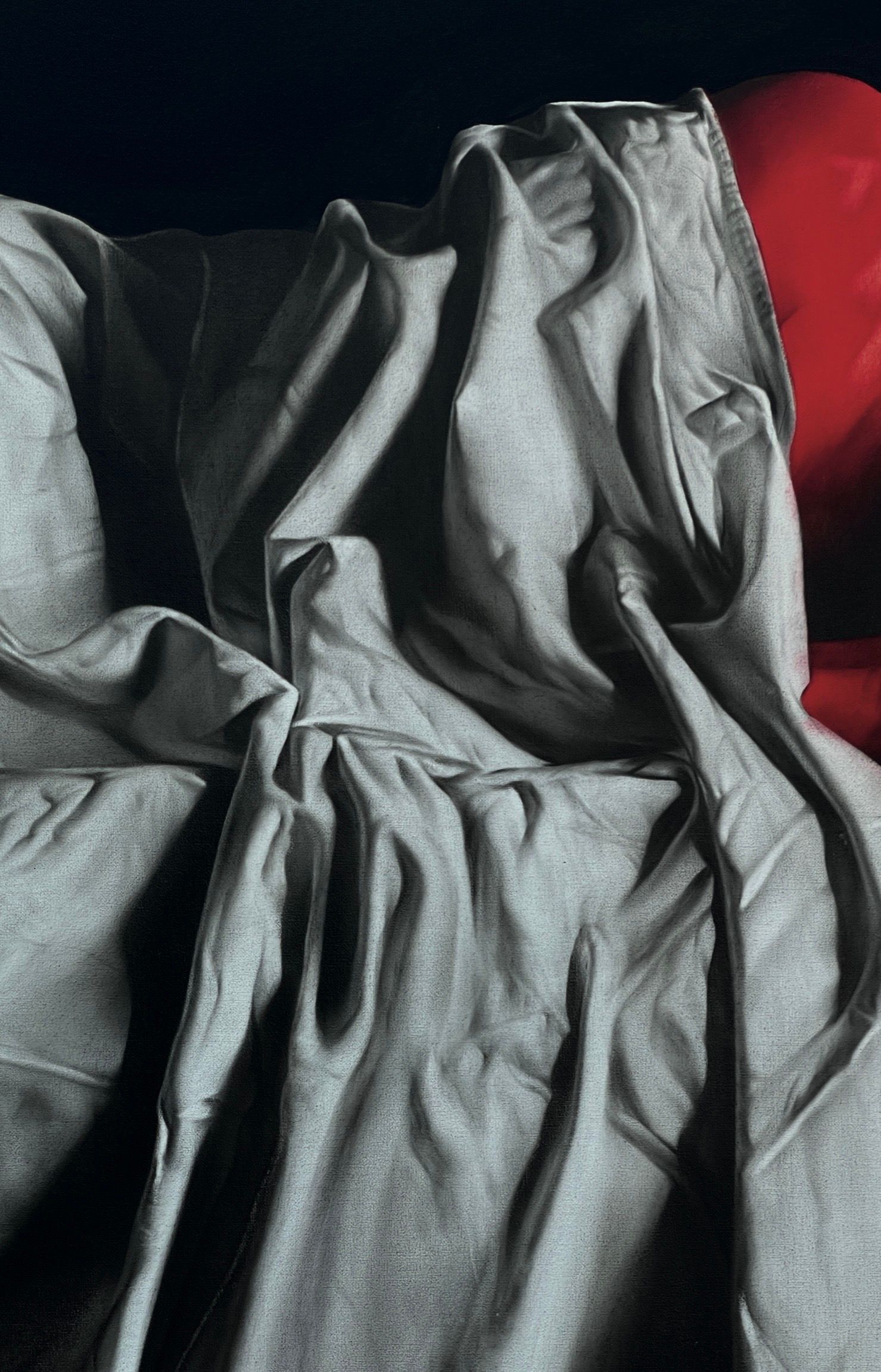Letto panorama — 160x200cm, 2023 · opera di Rosso Perseo (Piervincenzo Nocera) (immagine 2 di 3)