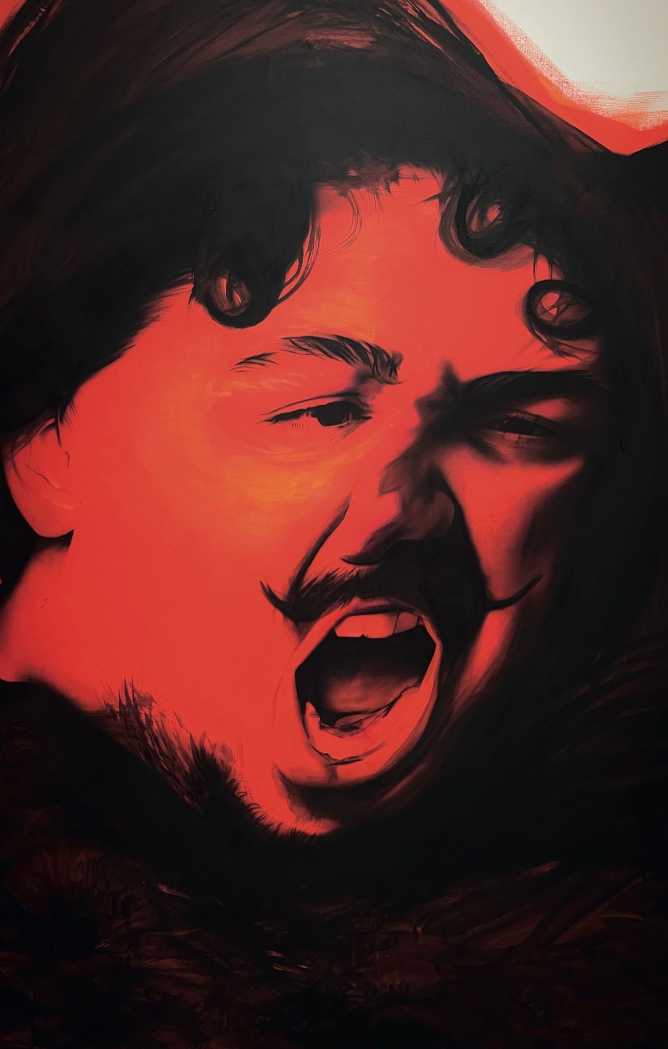 La fame di Secondo — 120x180cm, 2023 · opera di Rosso Perseo (Piervincenzo Nocera) (immagine 3 di 3)