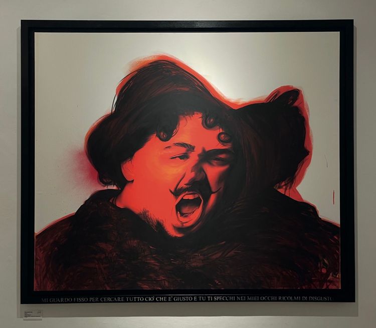 La fame di Secondo — opera di Rosso Perseo (Piervincenzo Nocera)